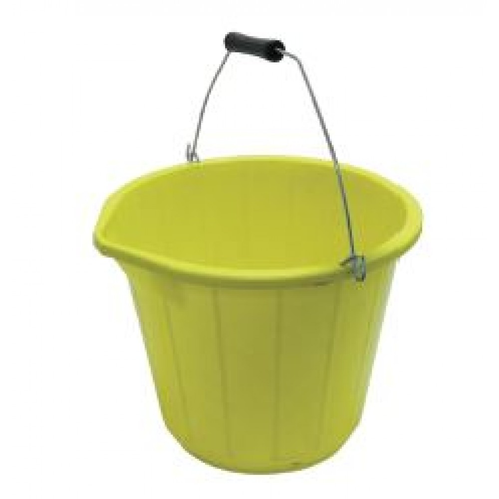 3 GALLON YELLOW HEAVY DUTY BUCKET (RIAA)