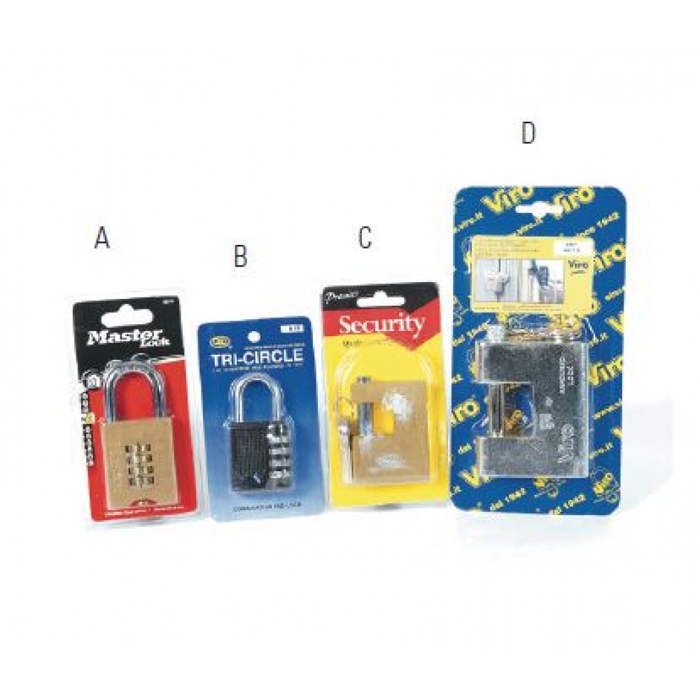 MASTER COMBINATION PADLOCK LOCK 40MM 7640 EURO