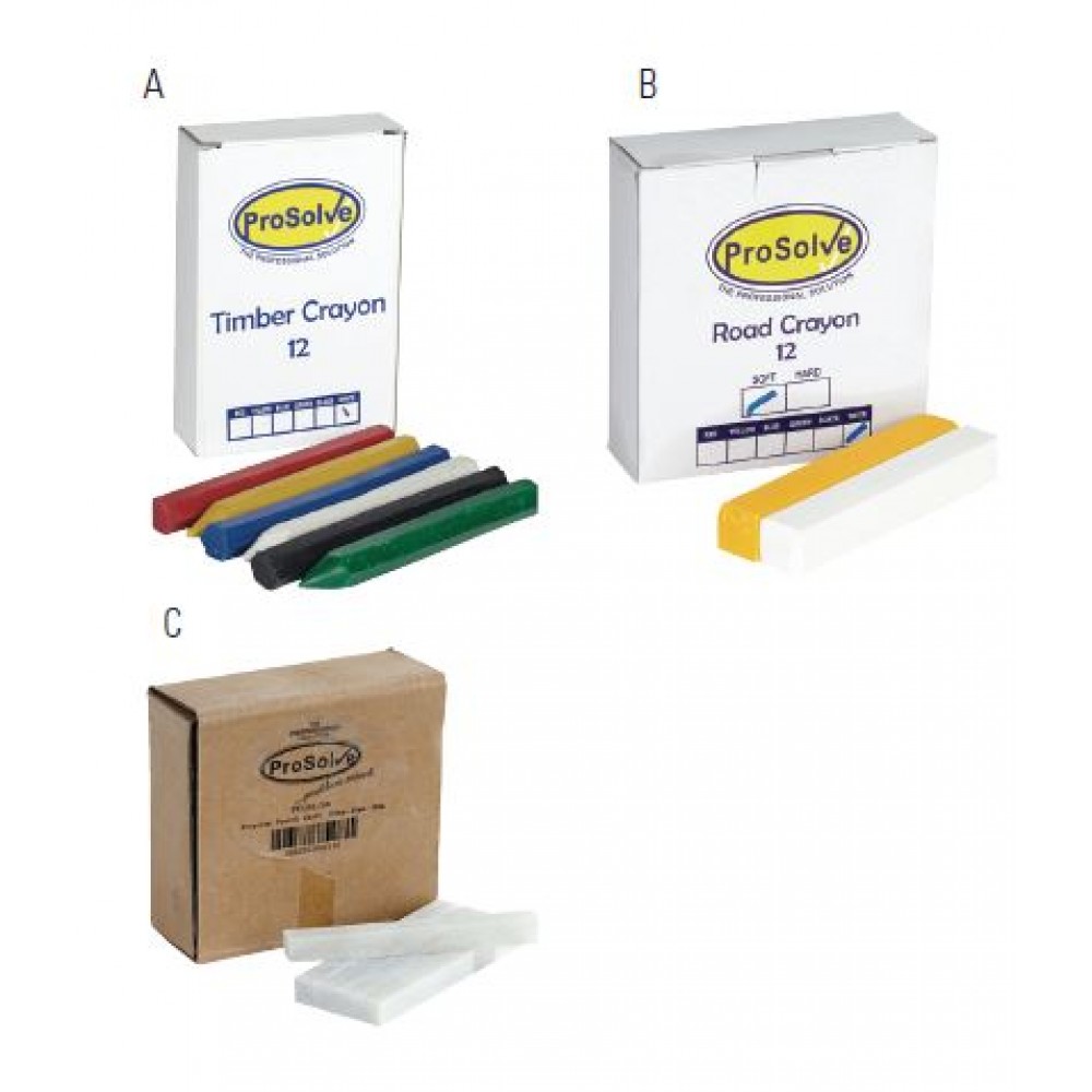 PROSOLVE ROAD MARKING CRAYONS BOX 12