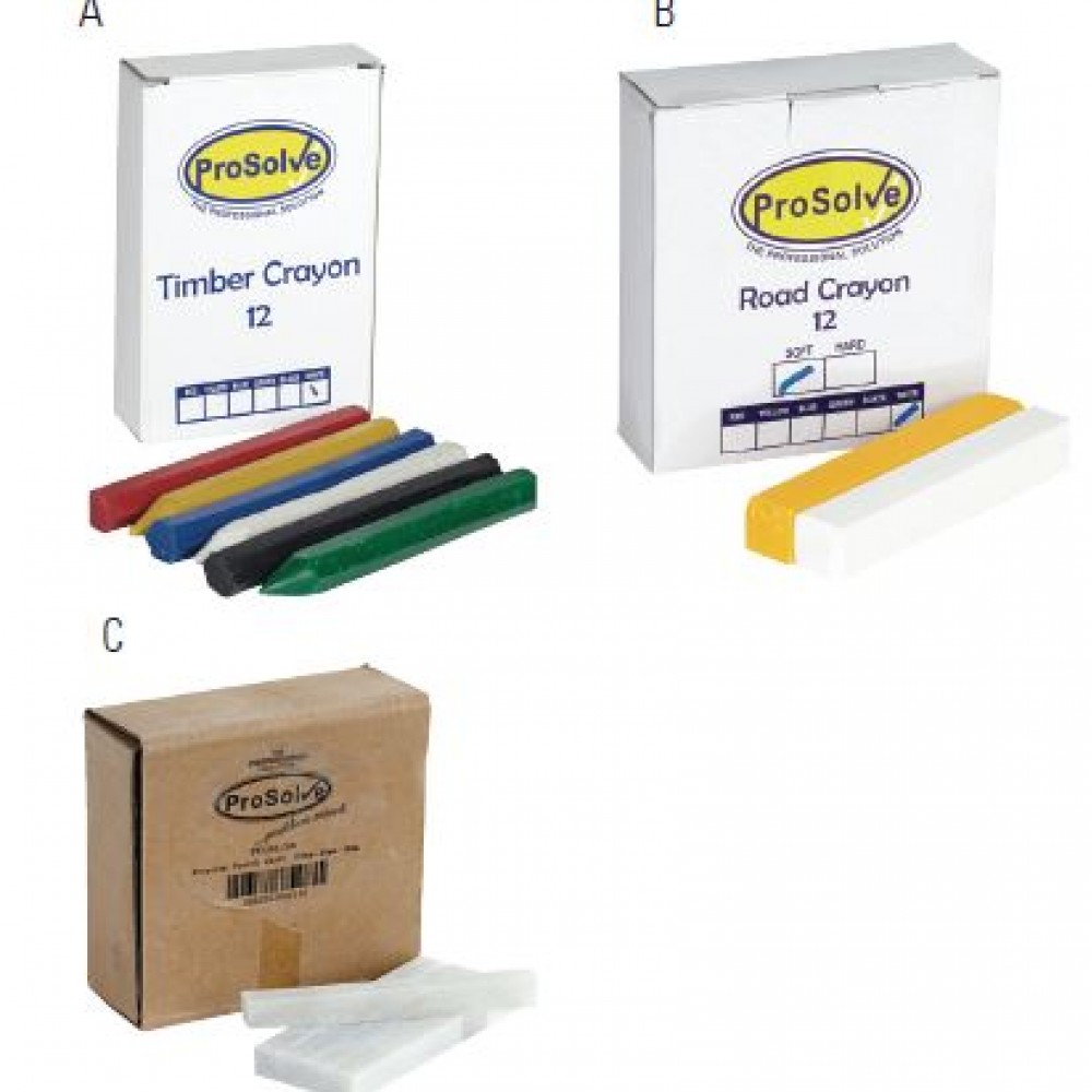 PROSOLVE ROAD MARKING CRAYONS BOX 12
