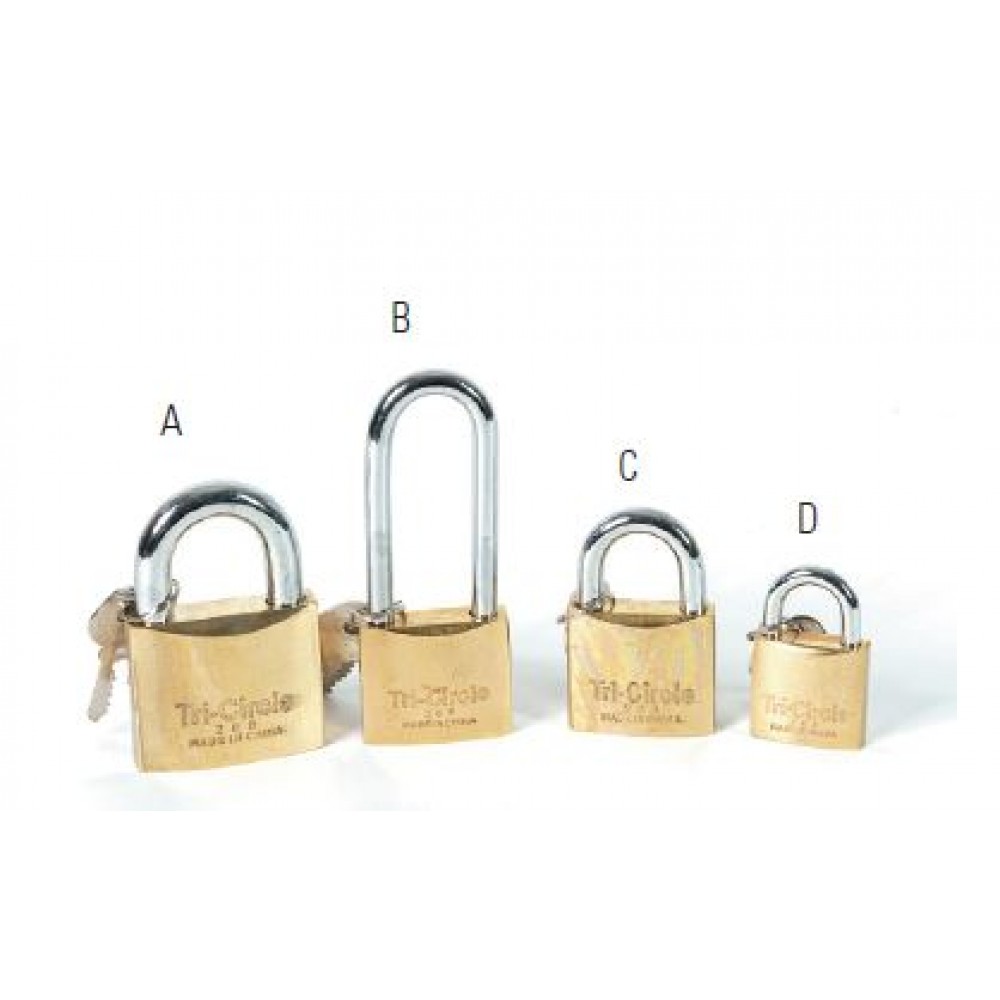 50MM TRICIRCLE PADLOCK 0357-08