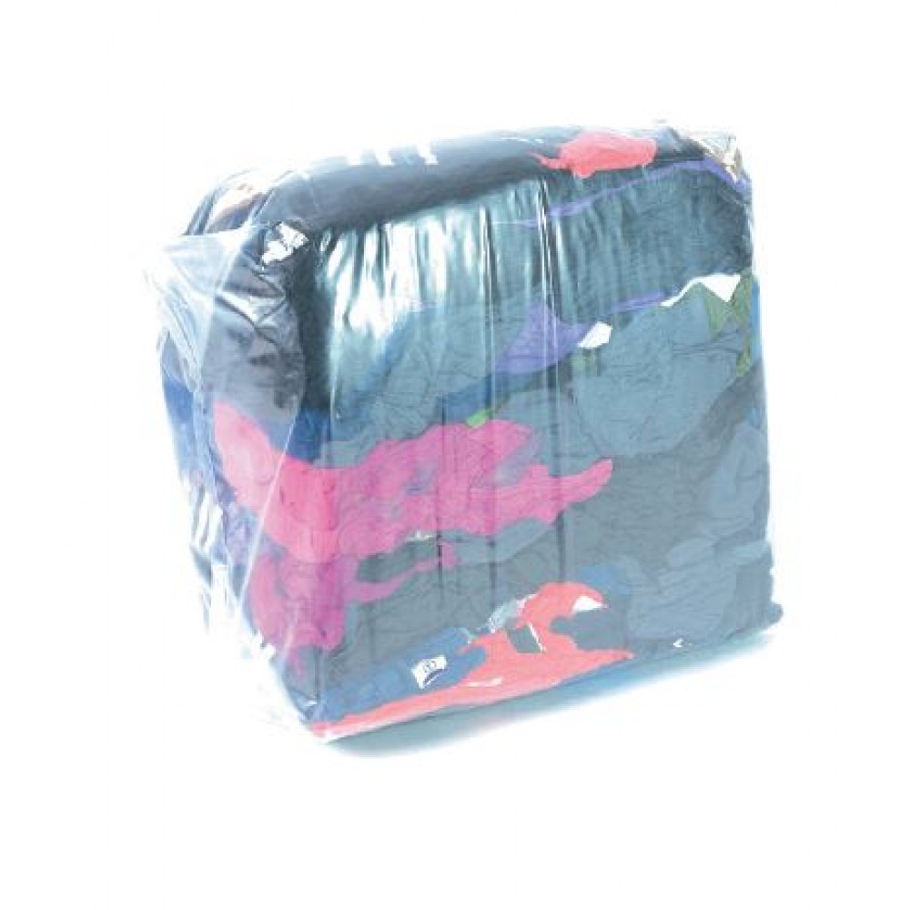 ASSORTED COLOURED RAGS