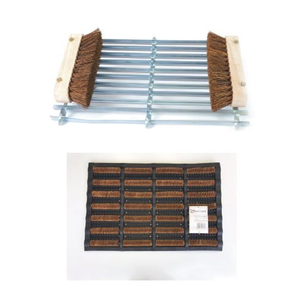 NIMBUS RUBBER & COIR SCRAPER MAT 40 X 60 CM 1928-24