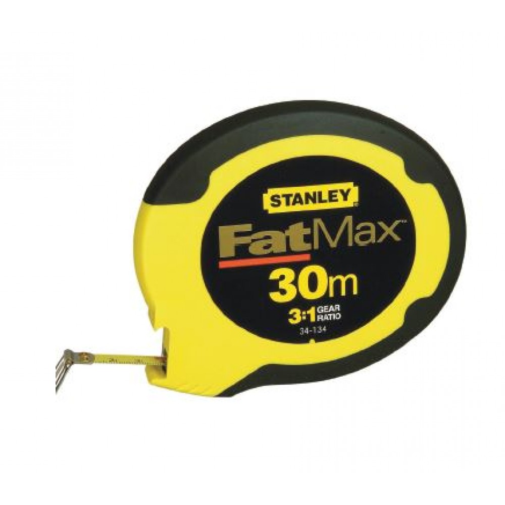STANLEY FATMAX 30M CLOSED STEEL TAPE