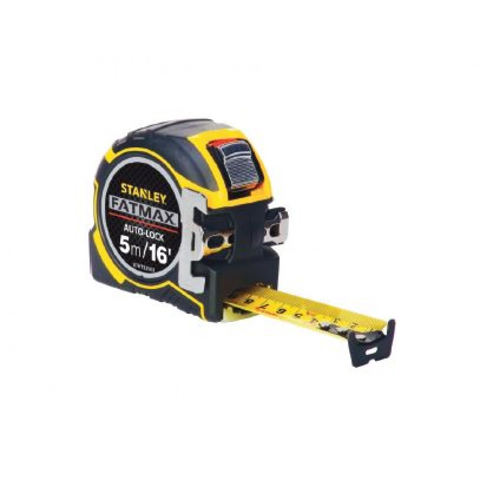 STANLEY FATMAX AUTO LOCK SHORT MEASURING TAPE 5M
