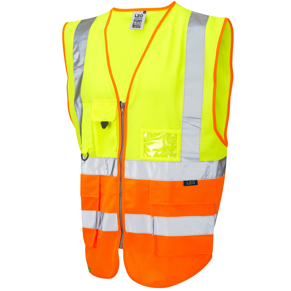 LYNTON ECOVIZ EXECUTIVE YELL/OR VEST LARGE