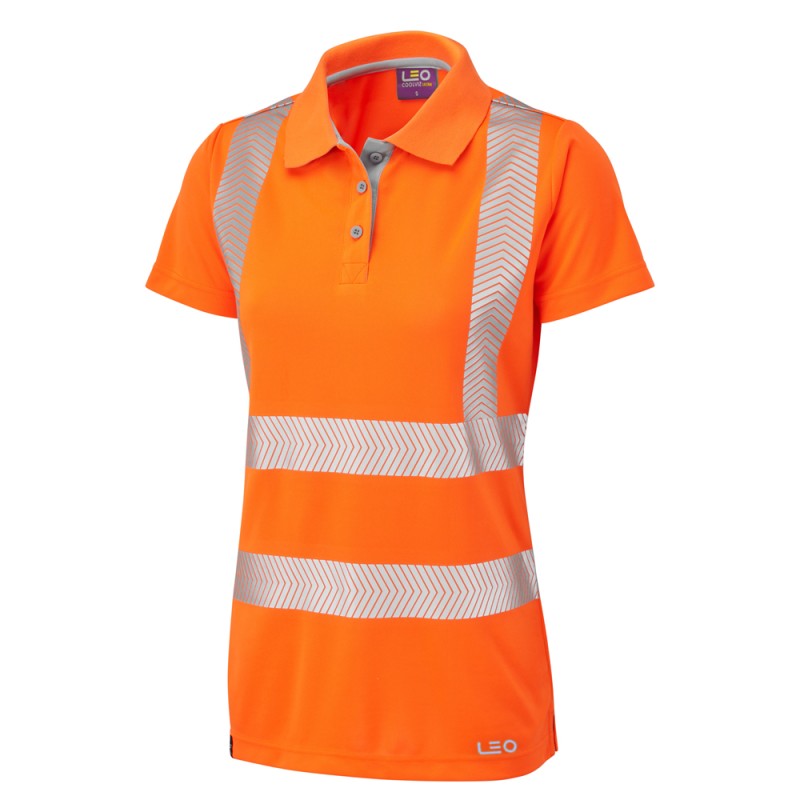 PIPPACOTT Leo EcoViz Performance+ Women\'s Polo Shirt ORG