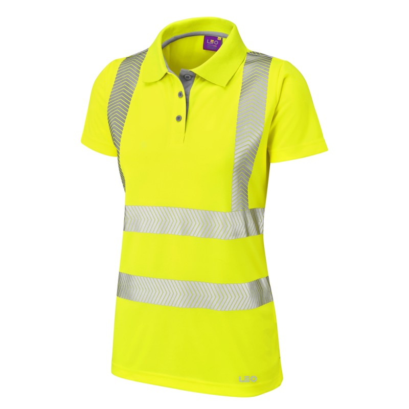 PIPPACOTT Leo EcoViz Performance+ Women\'s Polo Shirt YEL