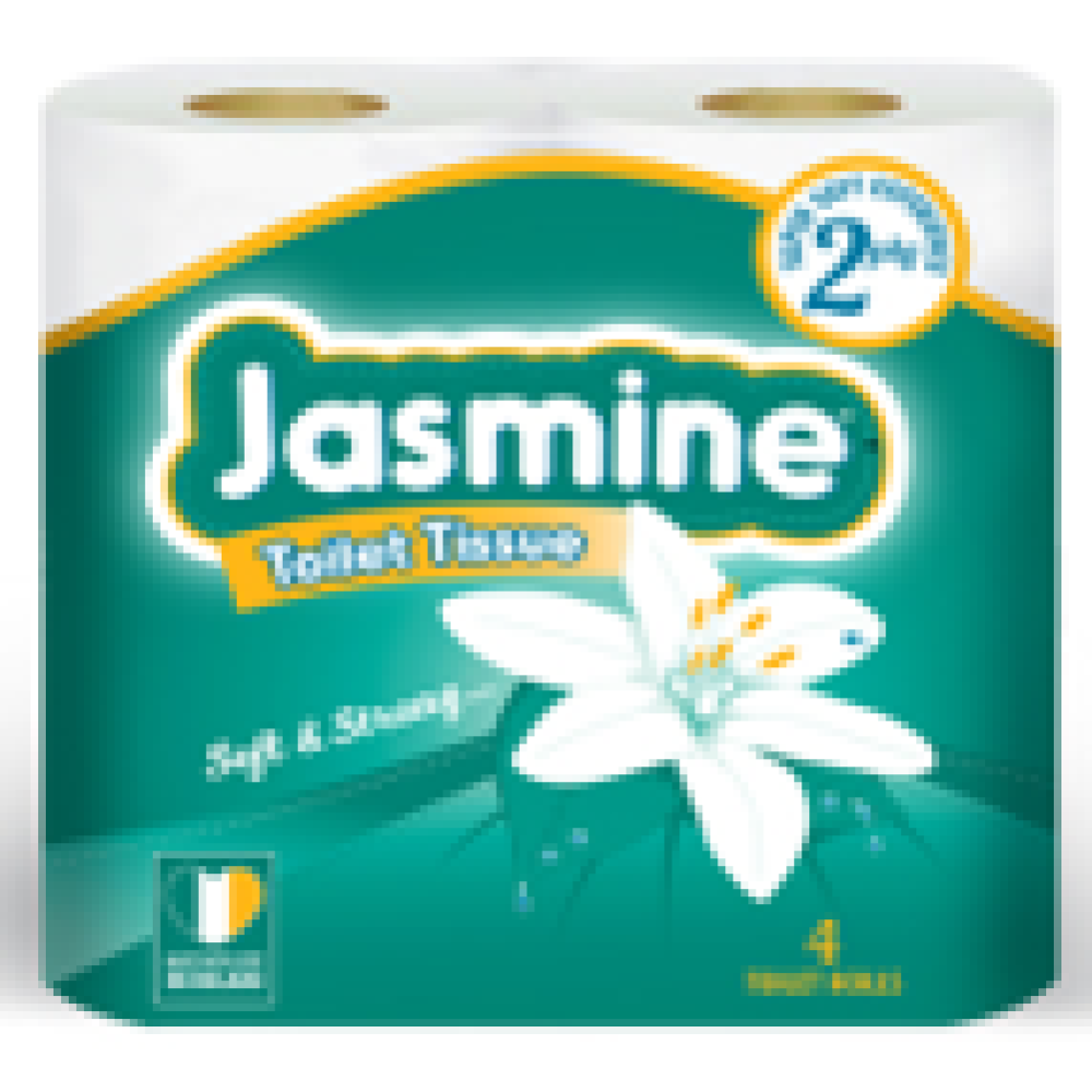 JASMIN 2PLY TOILET ROLL 200SHEET 40PK