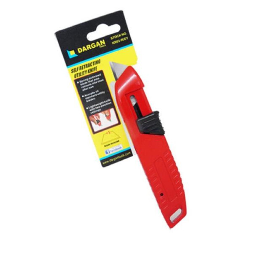 DARGAN AUTO RETRACTABLE SAFETY KNIFE KR03/R/DT