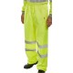 TRAFFIC W/S TROUSERS YELLOW TEN SIZE LARGE