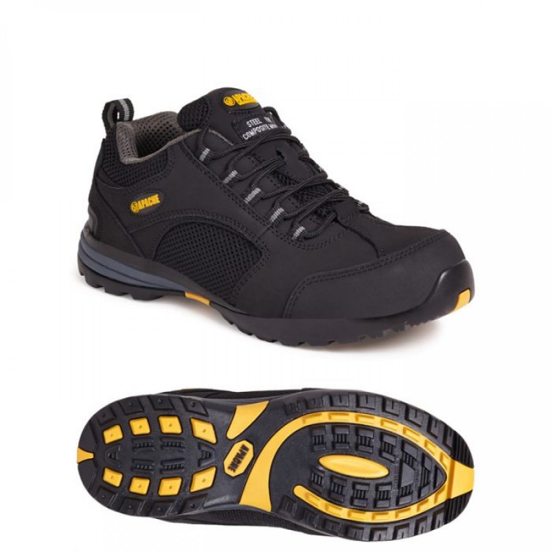 AP318SM SAFETY RUNNER BLACK