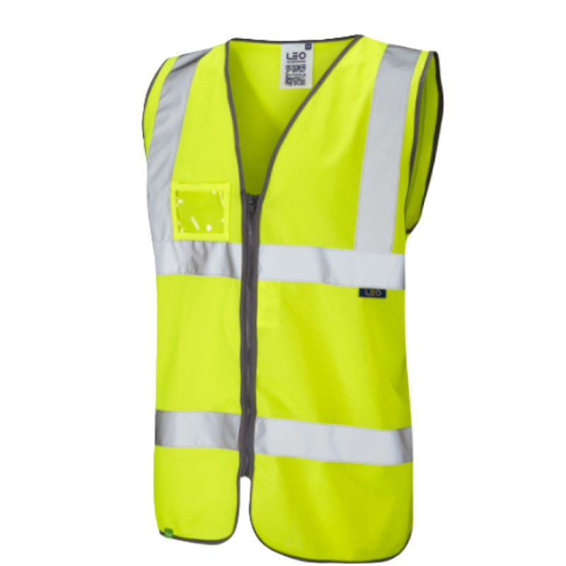 RUMSAM Zipped Vest YELLOW