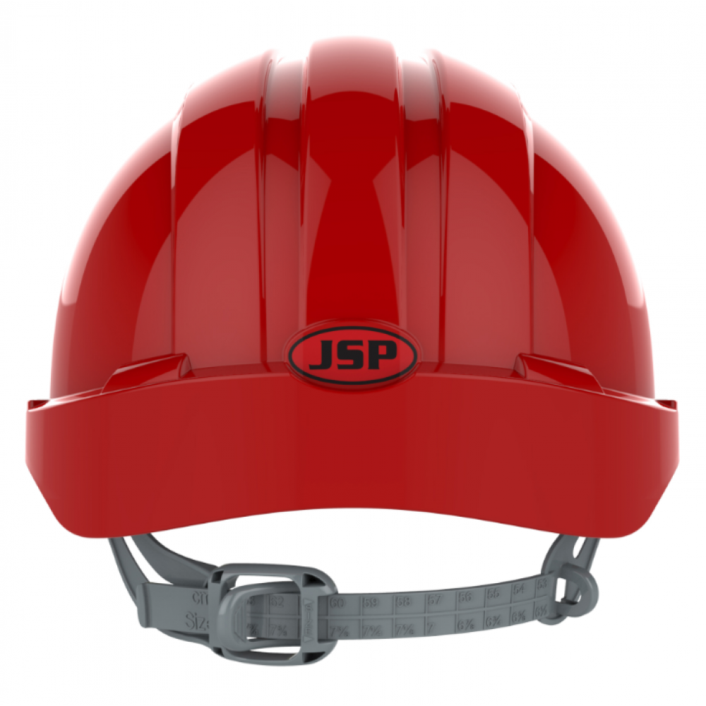 EVO2 SAFETY HELMET JSP RED AJF030-000-600