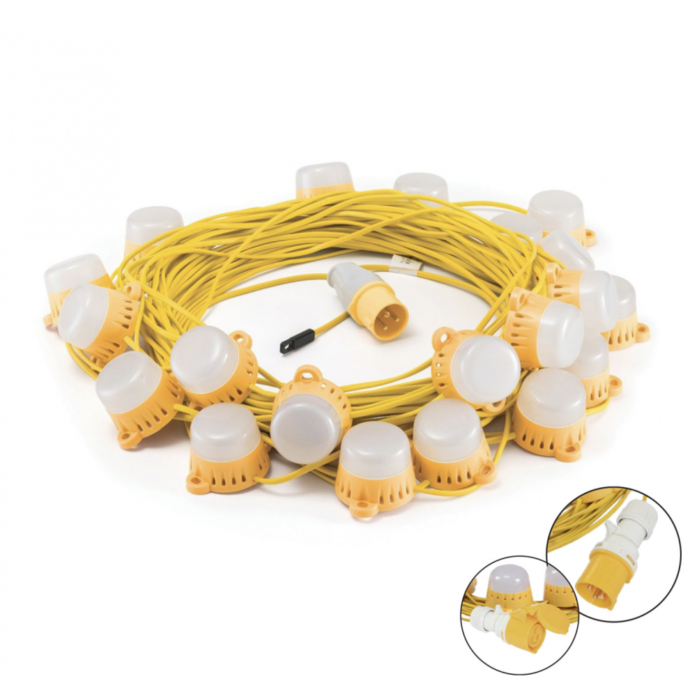 FESTOON LIGHTING KIT IP65 100MT LED CONNECTABLE